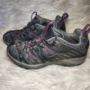 Merrell Moab 3 Black Purple Hiking Sneaker